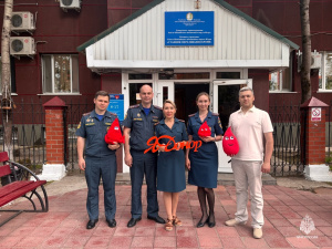 Пожарные Сургута сдали 6 литров крови
