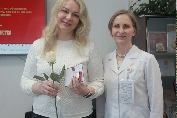 Чествование доноров Югры