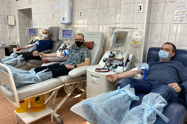 87,5 литров крови сдали югорчане в акции «Дар Отечеству»