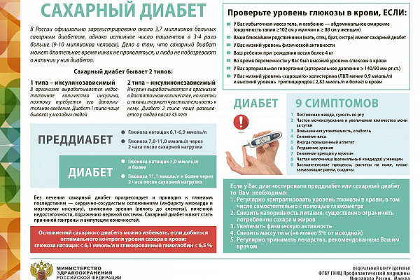 На станции переливания крови стартовал месячник по профилактике сахарного диабета