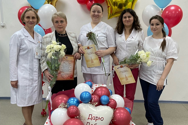 Награждение сотрудников Окружной станции переливания крови