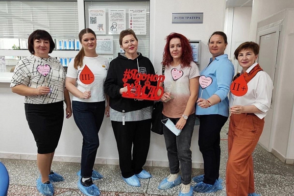 Библиотекари в Службе крови
