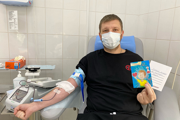 Ваша кровь спасла мне жизнь!