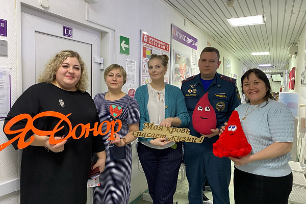 Сотрудники МЧС спешат на помощь!