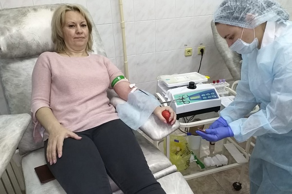 Выездная донорская акция состоялась в Мегионе 