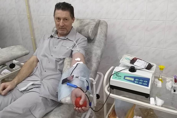 Выездная донорская акция состоялась в Мегионе 