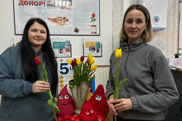 Доноры Югры, с праздником весны!