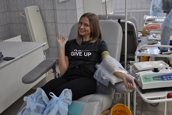 Корпоративная донорская акция для специалистов Мегиона 