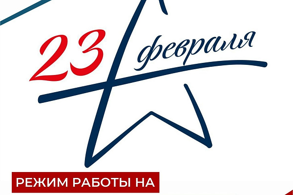 Режим в преддверии Дня защитника Отечества.