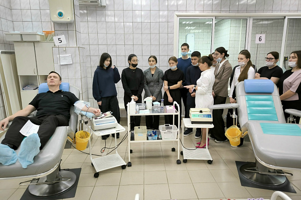 Профэкспедиция в Службу крови